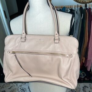 Rosey tan carrying bag